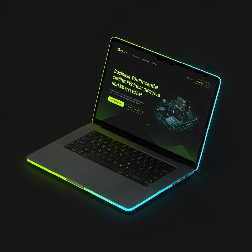 Sample website built by Maplit Marketing